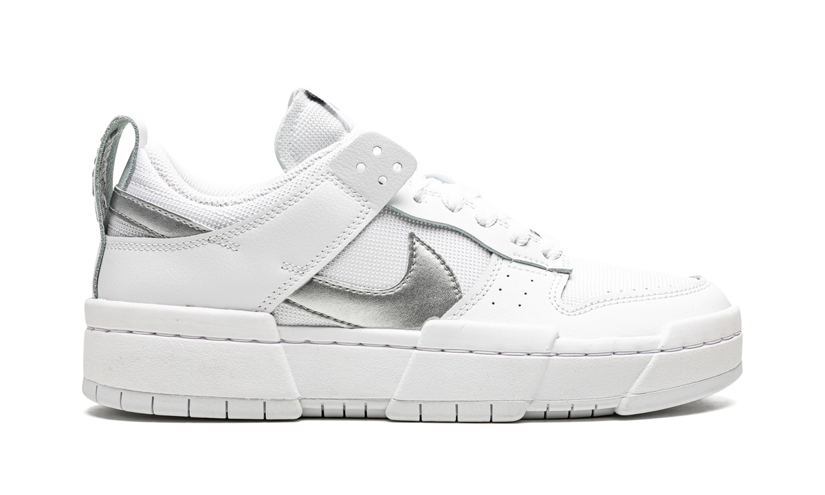 DUNK LO DISRUPT MNS WMNS "White Silver" DJ6226 100