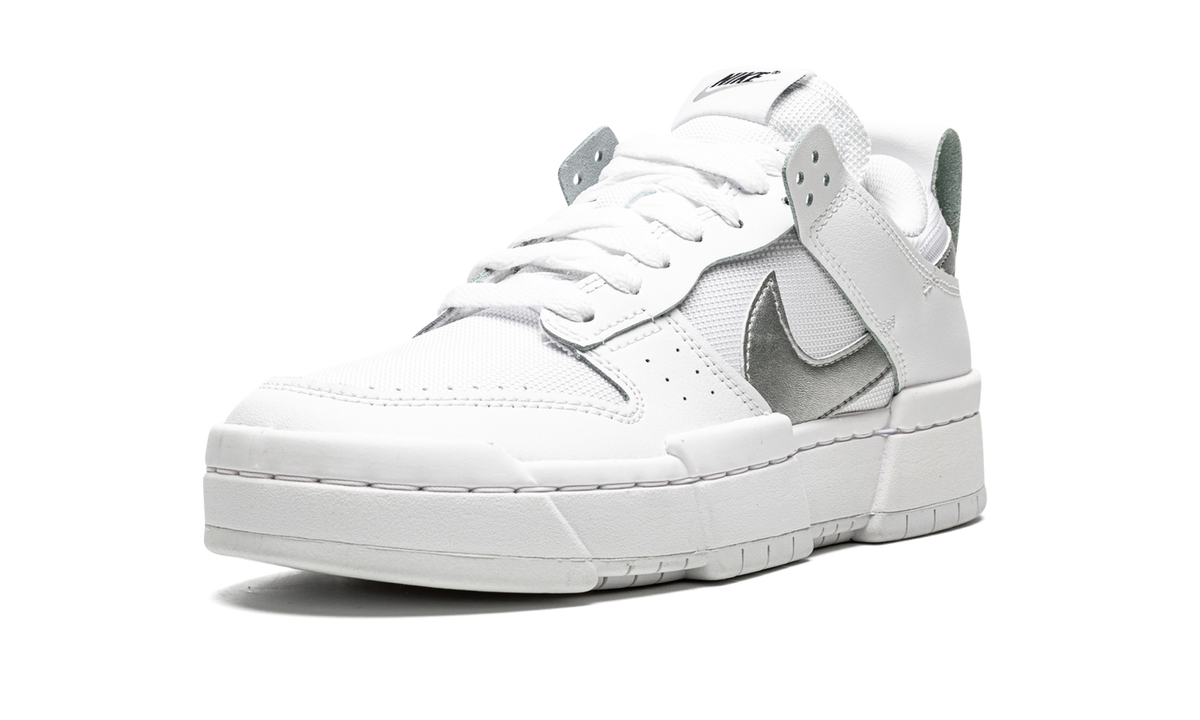 DUNK LO DISRUPT MNS WMNS "White Silver" DJ6226 100
