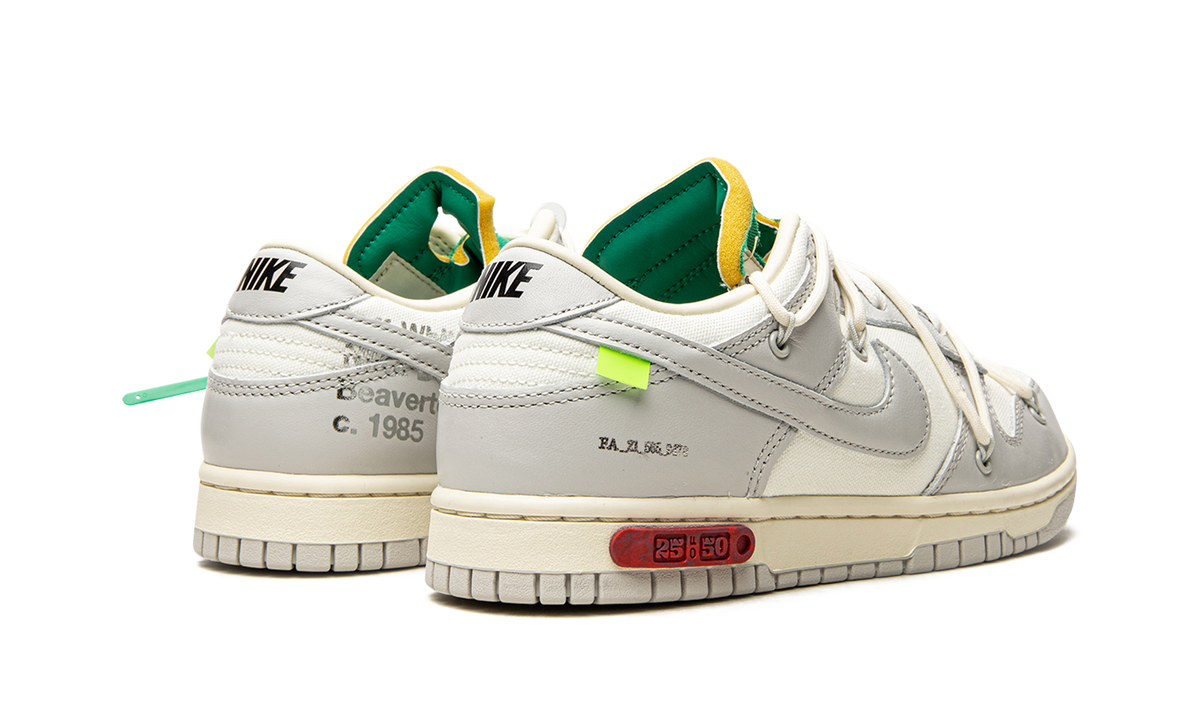 Dunk Low "Lot 25 - Off White" DM1602 121