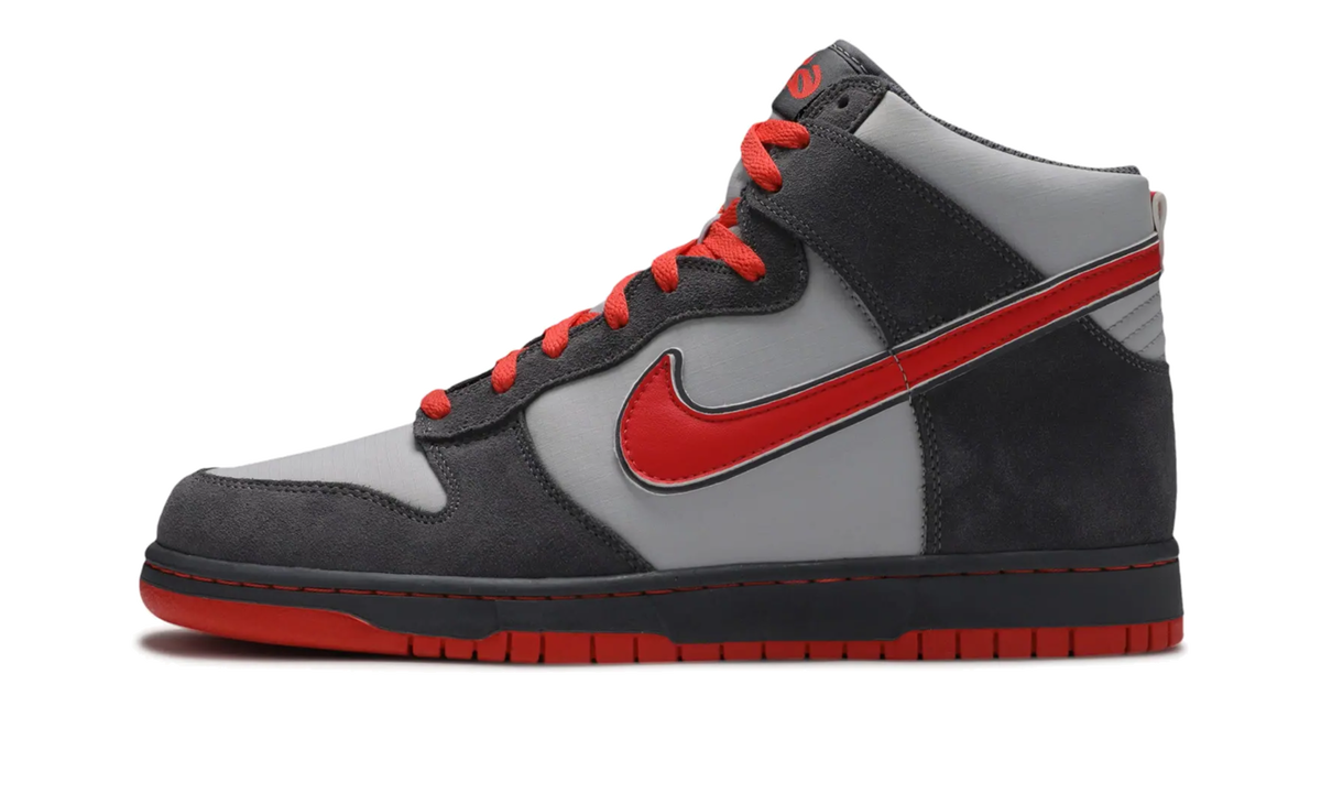 Dunk High 6.0 Prem "Dark Grey / Max Orange" 506266 001